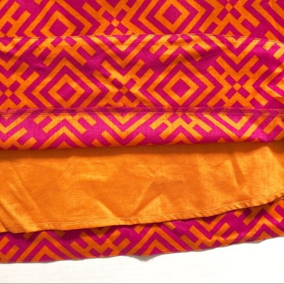 Authentic Tory Burch Skirt 100% Cotton Designer - Picture 4 of 6